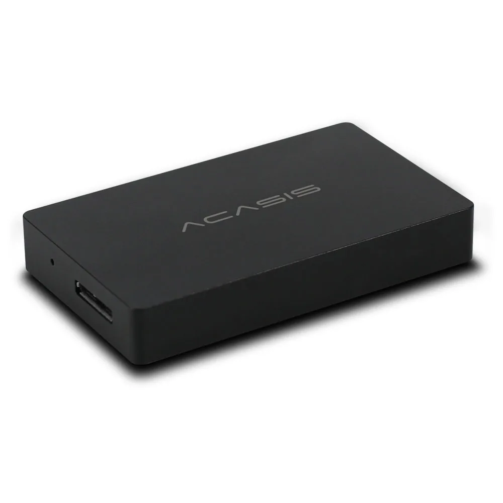 Acasis USB 3.0 SSD Алюминий 1153e чип 5 Гбит 1.8 дюймов msata внешний жесткий диск Корпуса для жёстких дисков Дело Box