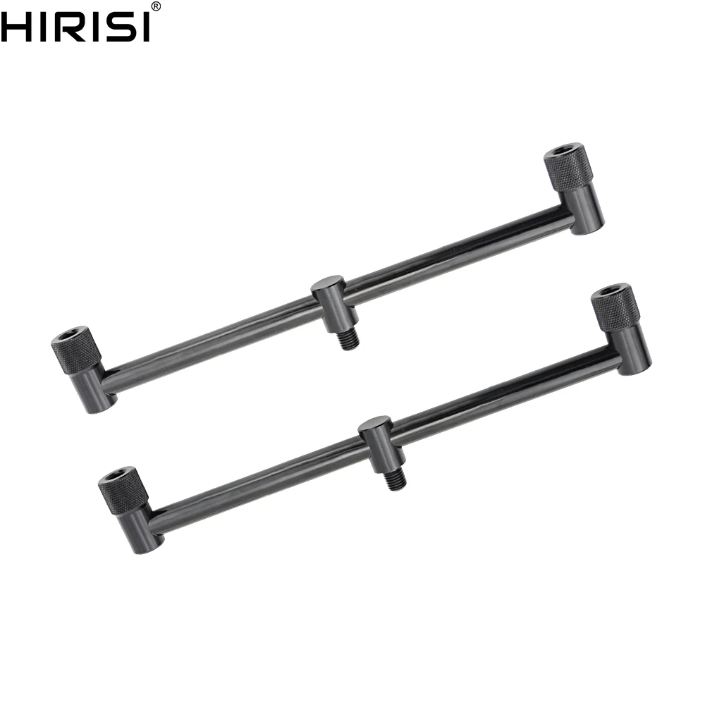 2x Карп Рыбалка Базз бар для 2 удочки алюминий 25 см Удочка палка рыбалка аксесуары -