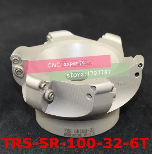 TRS 5R-100-32-6T торцевой фреза индексируемая плоская шероховатая резка Фрезерный