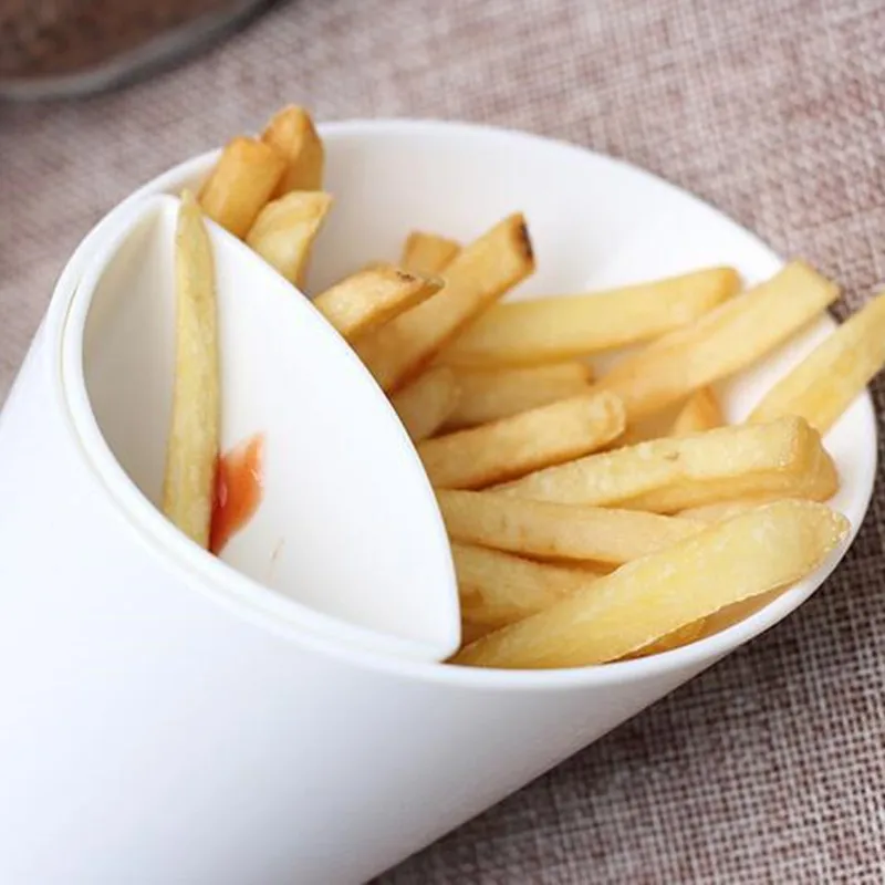 Картофельный чип конус держатель чашки домашняя кухня картофельный инструмент