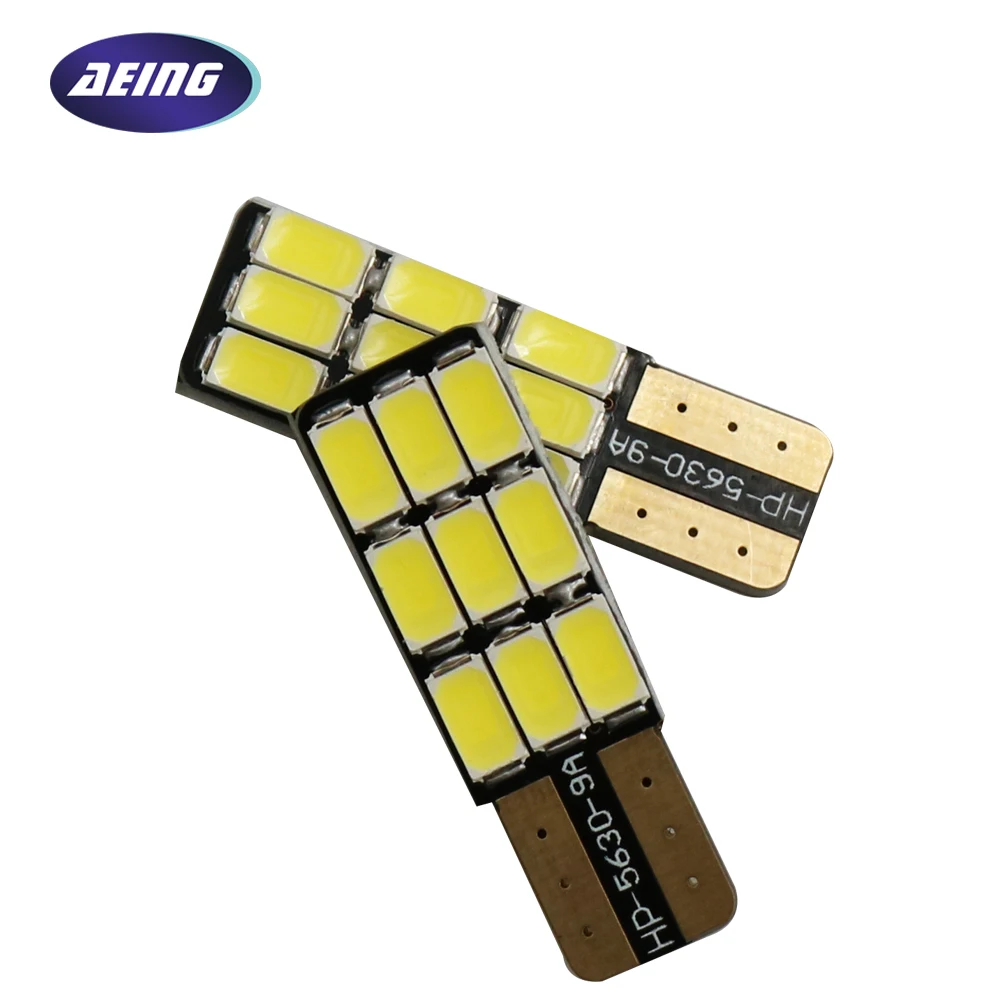 1 * автомобильная светодиодная лампа AEING T10 W5W 186 194 без OBC Canbus ошибок 9SMD босветильник