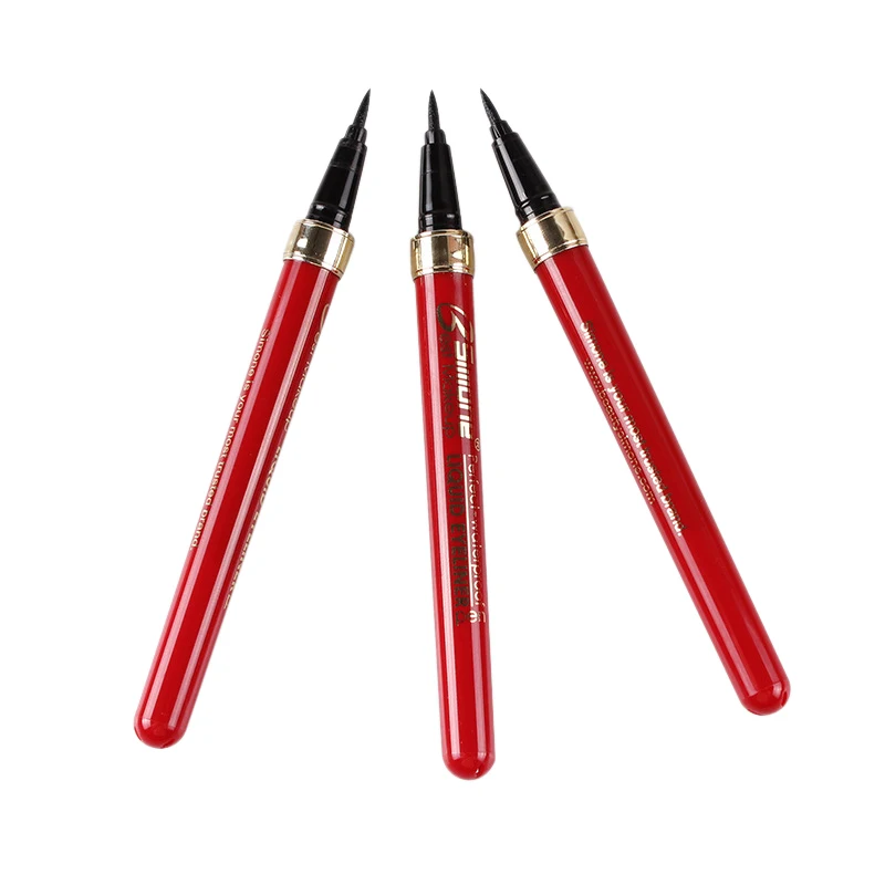 Bsimone Черная Подводка для глаз лучшая Водонепроницаемая жидкая подводка ручка с