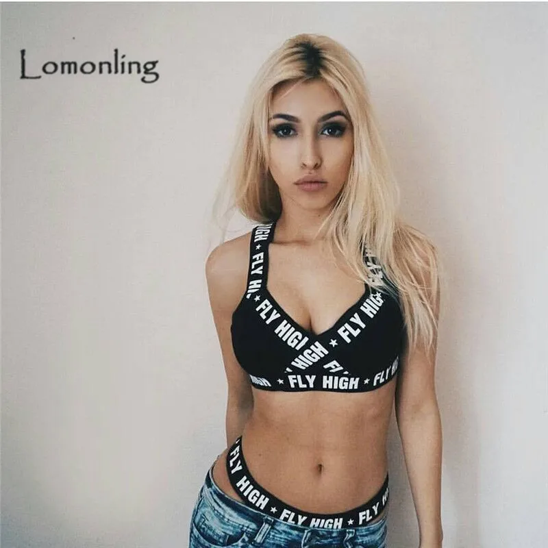 Короткий белый топ Lomonling специальное предложение женское белье 2019 новая