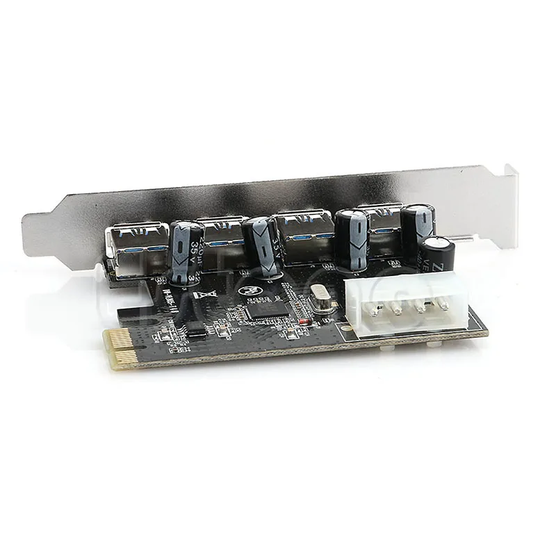 4 порта PCI-E к USB 3 0 концентратор PCI Express адаптер расширения карты 5 Гбит/с скорость