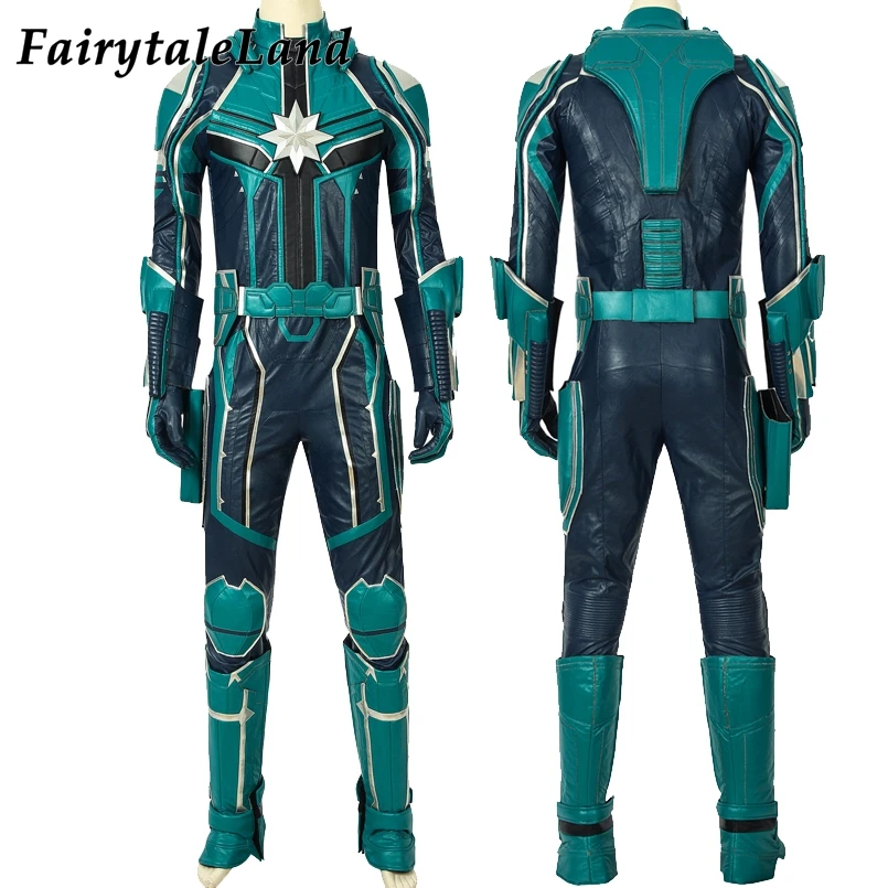 Мстители Капитан Йон-рог косплей костюм мужские костюмы на Хэллоуин супергерой Капитан зеленый наряд герои Униформа Необычные комбинезон