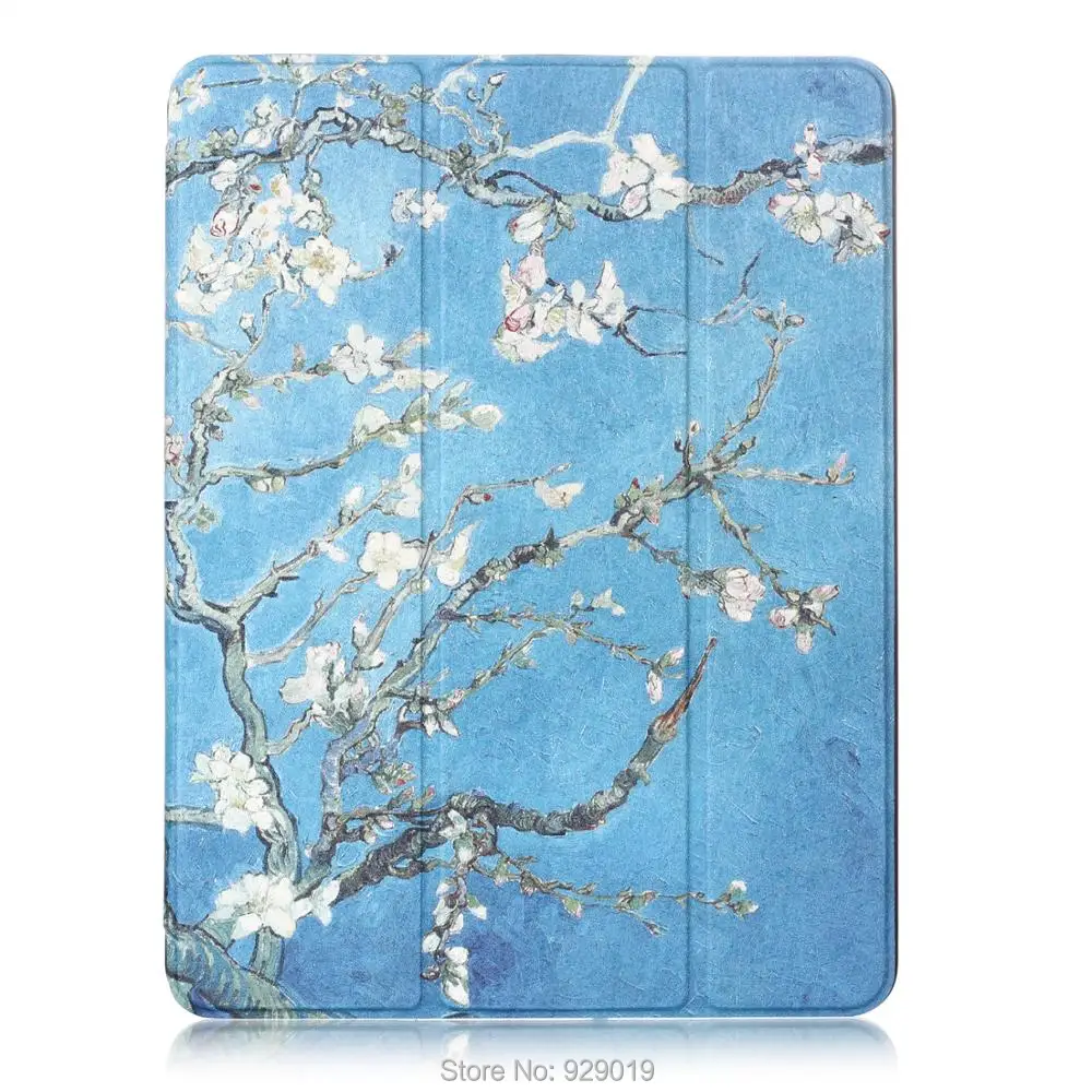 Чехол для iPad 9,7(6-го поколения)/(5-го поколения) для iPad Air 2& 1 Smart Cover с держателем карандаша и функцией автоматического сна/пробуждения