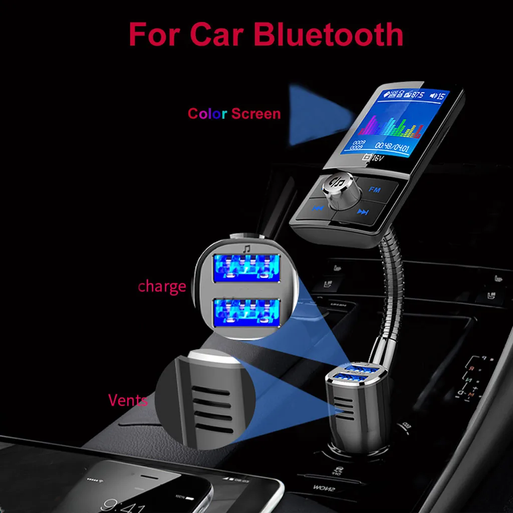 Цветной экран для автомобиля Bluetooth MP3 USB зарядка Многоязычная карта FM | Автомобили