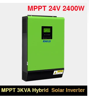 Источник питания Easun солнечная гибридная электро Inverter120V 6Kva 4800W решеточный Инвертор 24V 80A со слежением за максимальной точкой мощности по ограничению на использование опасных материалов в производстве электрического и электронного оборудования Синусоидальная волна инвертирующий усилитель 60A AC Зарядное устройство