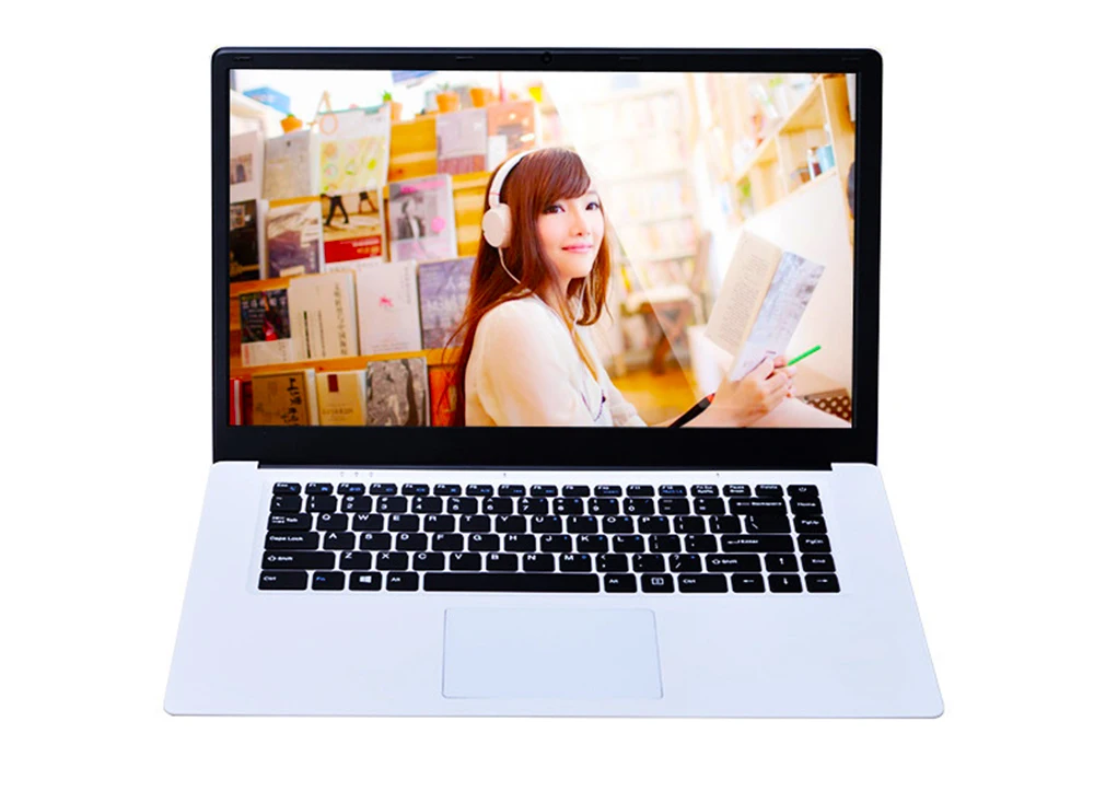 Ноутбук 15," Windows10 Intel Z8350 Четырехъядерный 4 ГБ ОЗУ 64 Гб SSD rom 1920x1080 FHD дисплей ультрабук с полным Keyboad
