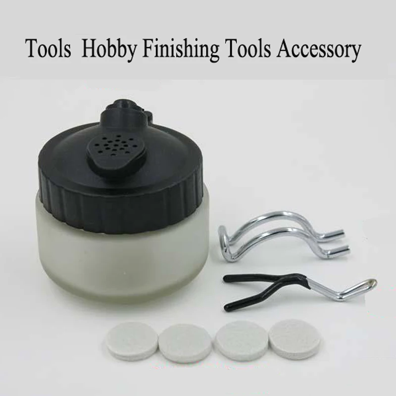 

Ustar Model Airbrush Cleaning Pot Spraying Tool Accessories Airbrush Cleaning Bottles Pigment Collector Combination