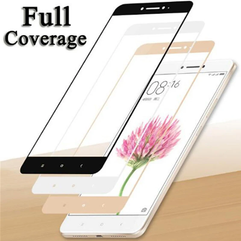Защитное стекло на весь экран для Xiaomi Redmi 4 Pro защита экрана закаленное Prime