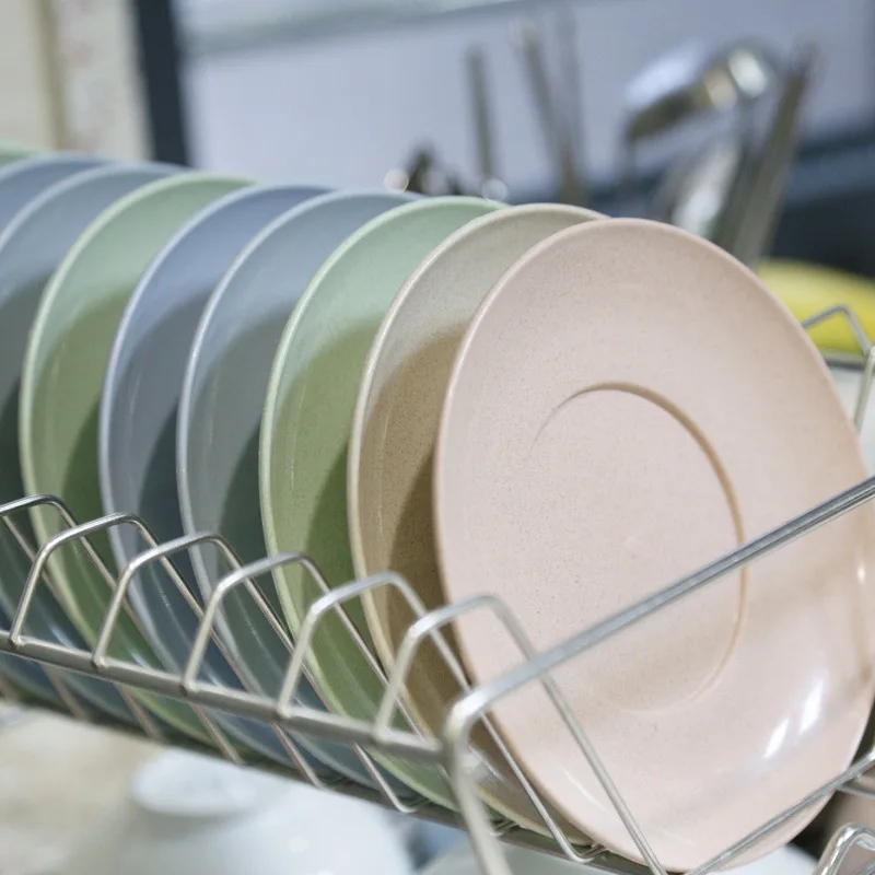 Круглые тарелки посуда столовый поднос наборы посуды и тарелок набор столовых