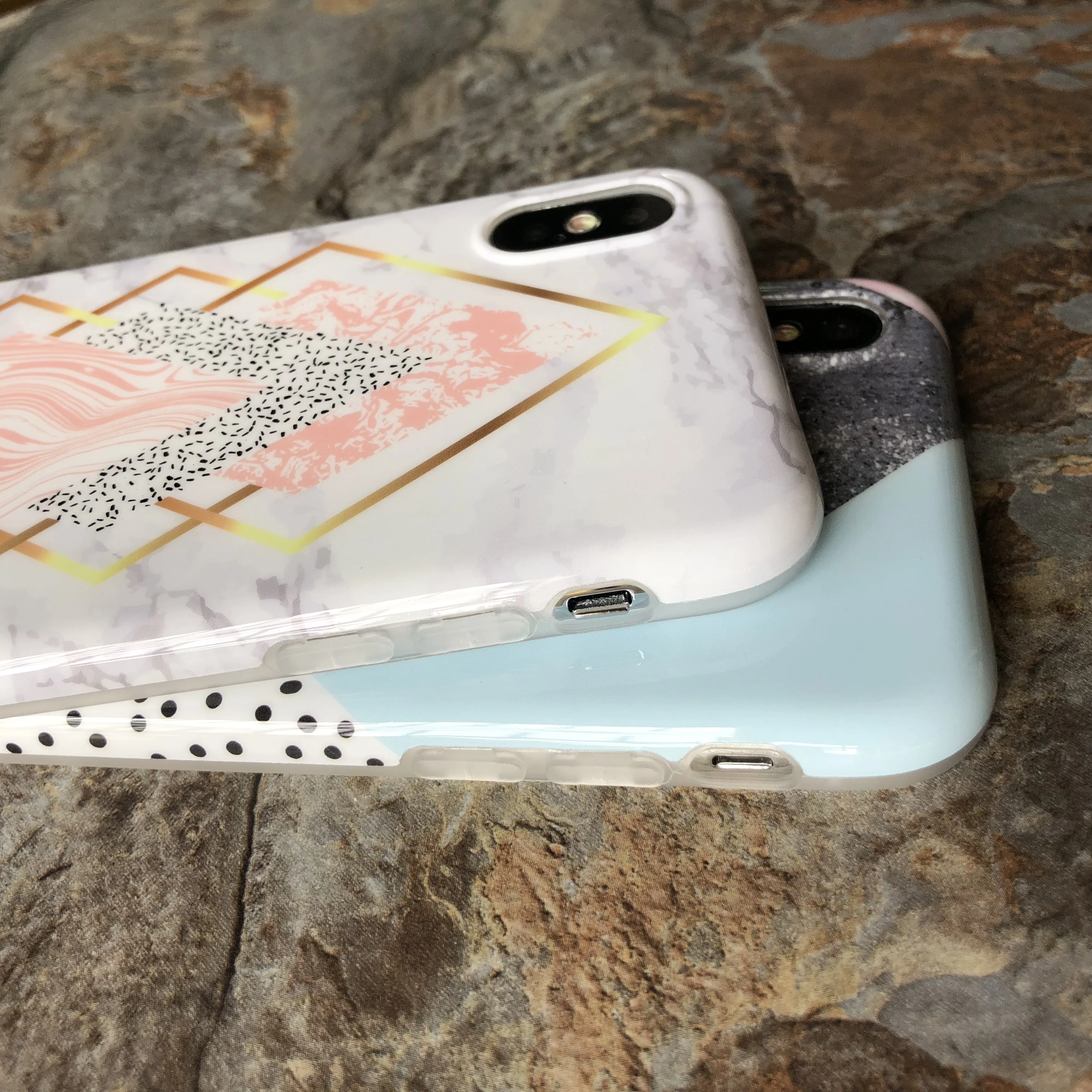 Kerzzil карамельный мраморный чехол для телефона iphone X 8 6S 6 7 Plus забавные