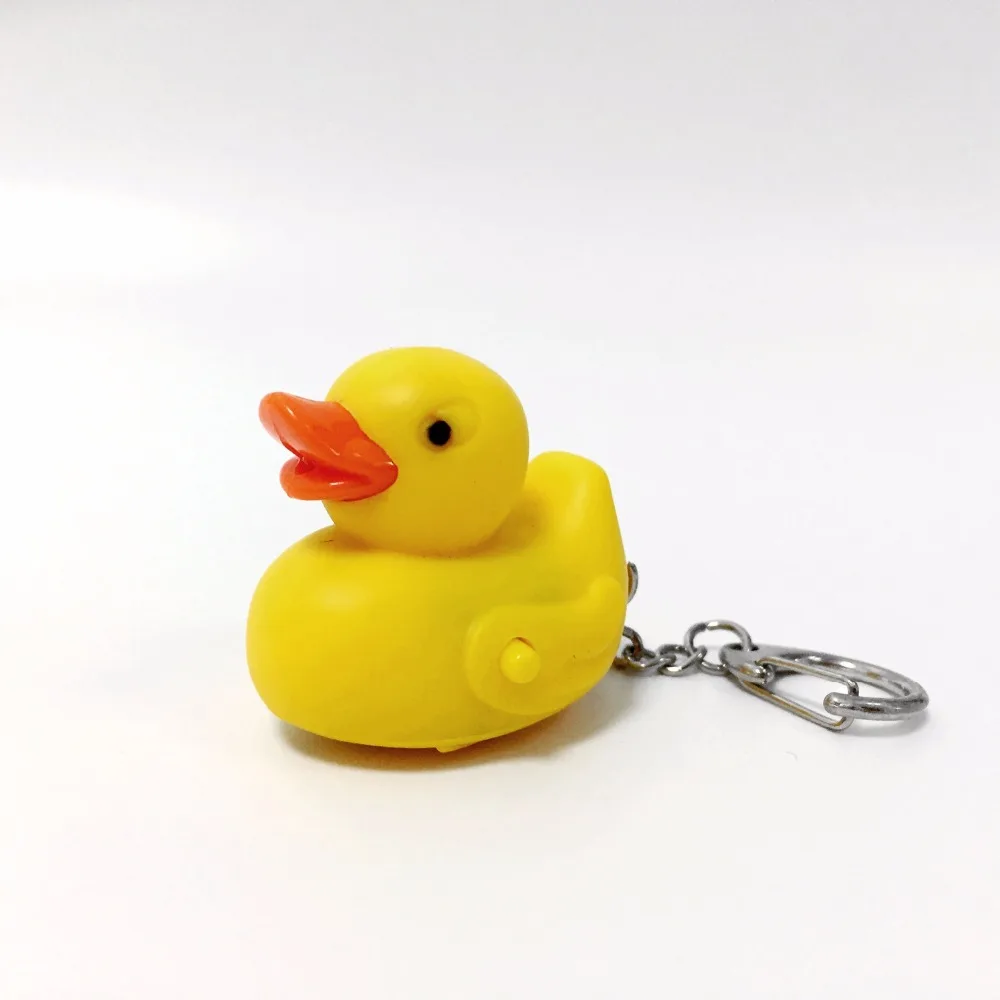 Креативный брелок MINGRAY светильник в форме животного кексы утка Зебра подарок на