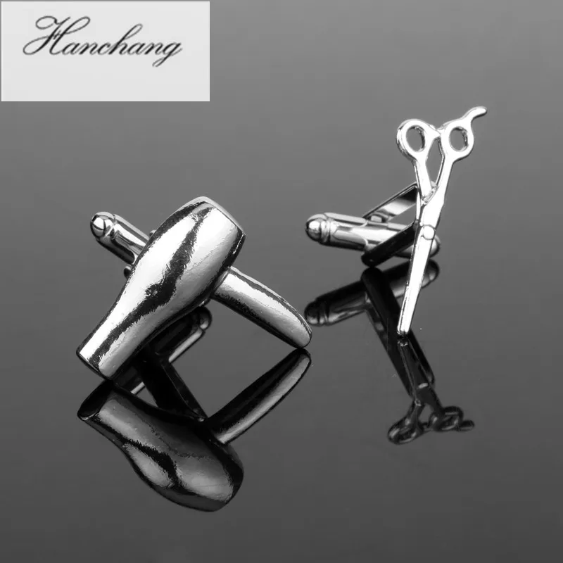 Hanchang Лидер продаж фен/ножницы запонки фильм серии для мужчин рубашки манжеты