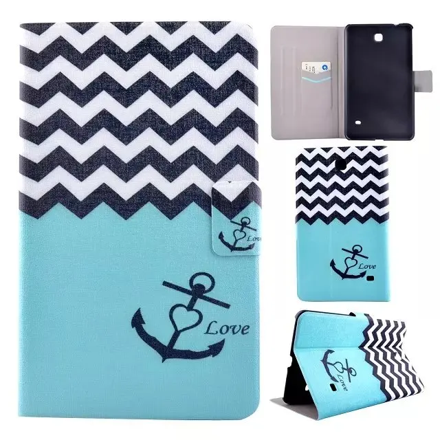 Модный чехол для Samsung Galaxy Tab4 Tab 4 8 0 T330 T331 T335|case for samsung tab|tab cases samsungsamsung galaxy tab case |