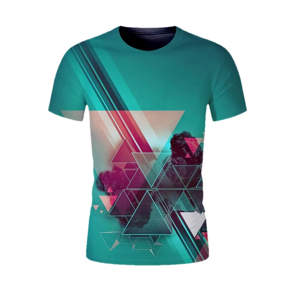 3D графика шить печати Футболка Радуга футболка для мужчин и женщин t рубашка