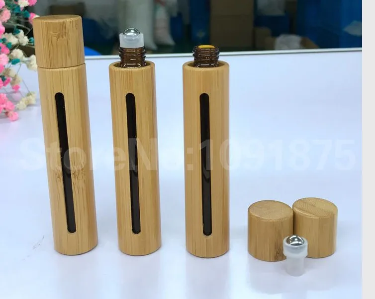 10 шт. мл бамбуковые ролики для глаз|Многоразовые бутылки| |