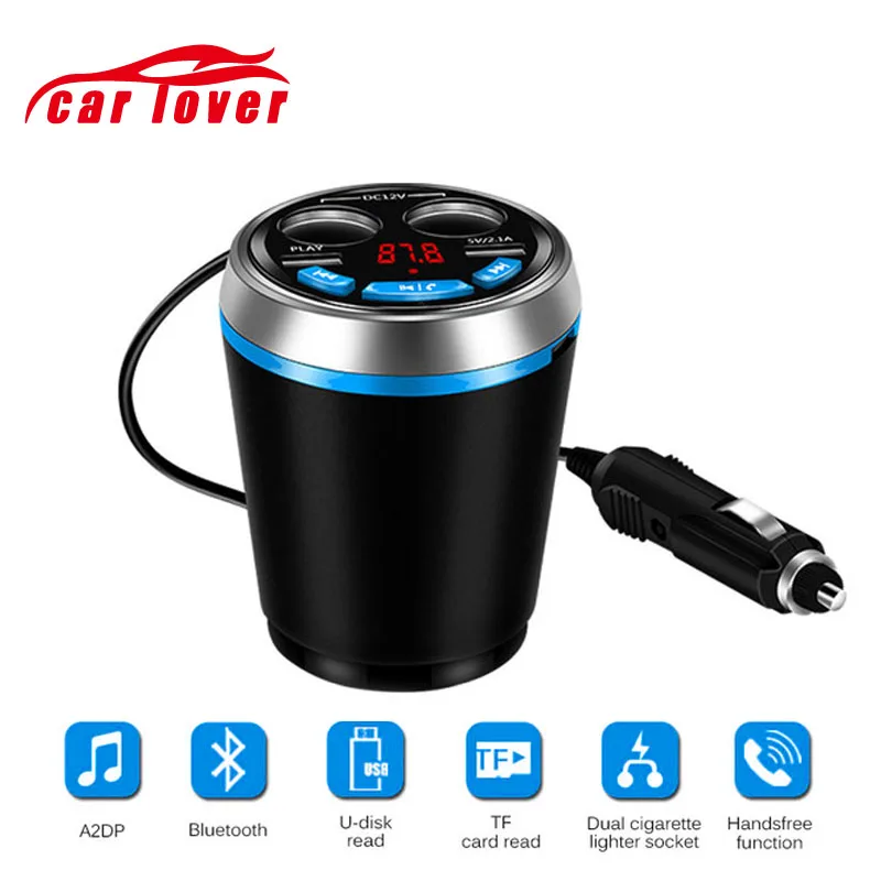 Bluetooth авто FM передатчик автомобильное зарядное устройство MP3 плеер Handsfree