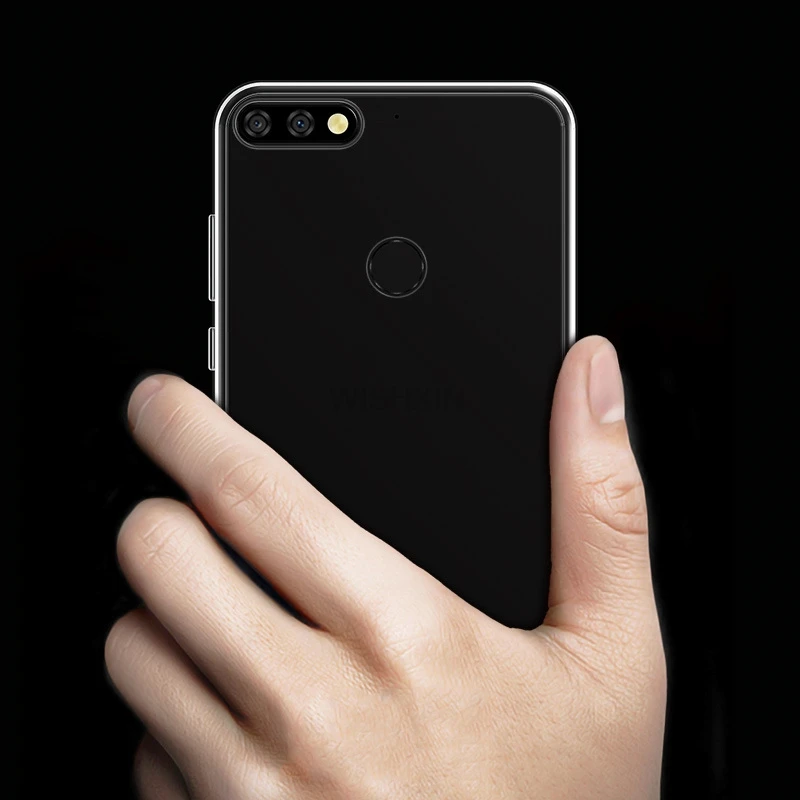 Для huawei Honor 7C чехол 5,7 силиконовый прозрачный ТПУ чехол для телефона huawei Honor 7C 7 C AUM-L41 Русская версия Honor7C чехол