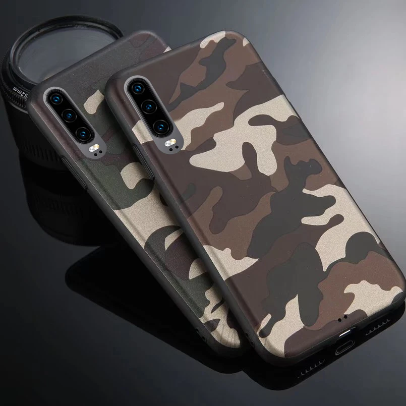 Камуфляжный чехол для huawei P30 P20 mate 20 Lite P Smart Plus Y6 Y7 Y9 Prime Honor 10i 20i 8X Nova 5i 5 Pro мягкий чехол