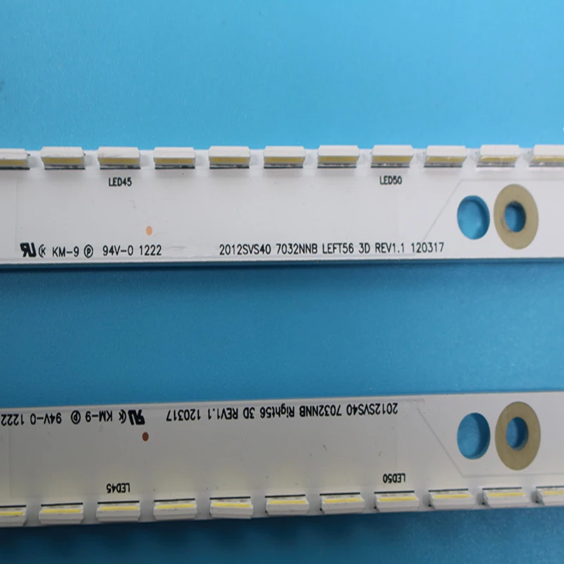 Светодиодная подсветка полосы для Samsung UA40ES5500R 2012SVS40 7032nb RIGHT56 LEFT56 3D BN96 21712A 21711 Новый