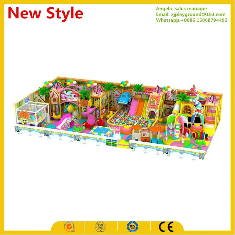 

Indoor playground type and soft playground material for mall