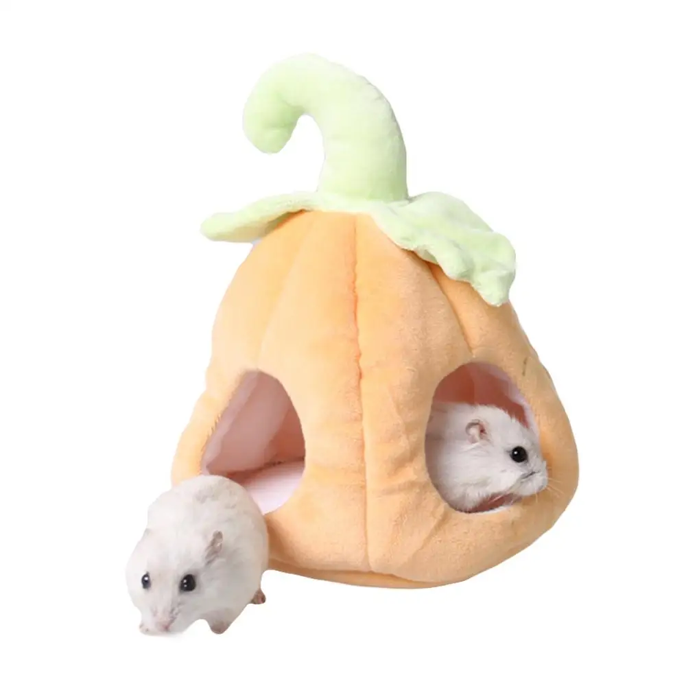 

NACOCO хомяк тыквенный дом морская свинка гамак для домашних питомцев гнездо розовая Кровать Висячие мягкие прочные для маленьких животных на...
