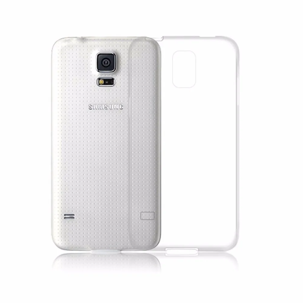 RIVAS настоящий Премиум оригинальный чехол для samsung Galaxy S5 i9600 мягкий прозрачный