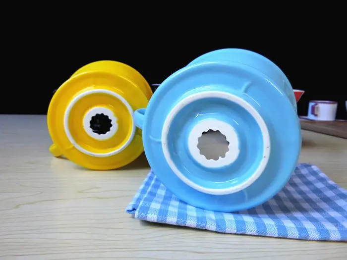 1 отверстие яркий цвет керамическая зеркальная чашка стандартный винтовой тип