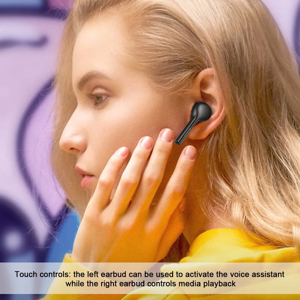 Huawei Honor Flypods Lite беспроводные наушники TWS Bluetooth Наушники Hi-Fi водонепроницаемые IP54 управление нажатием Handsfree с микрофоном гарнитура