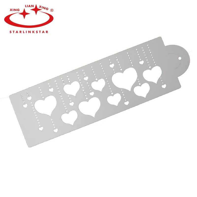 Подвесное сердце силиконовые инструменты для выпечки тортов силиконовый