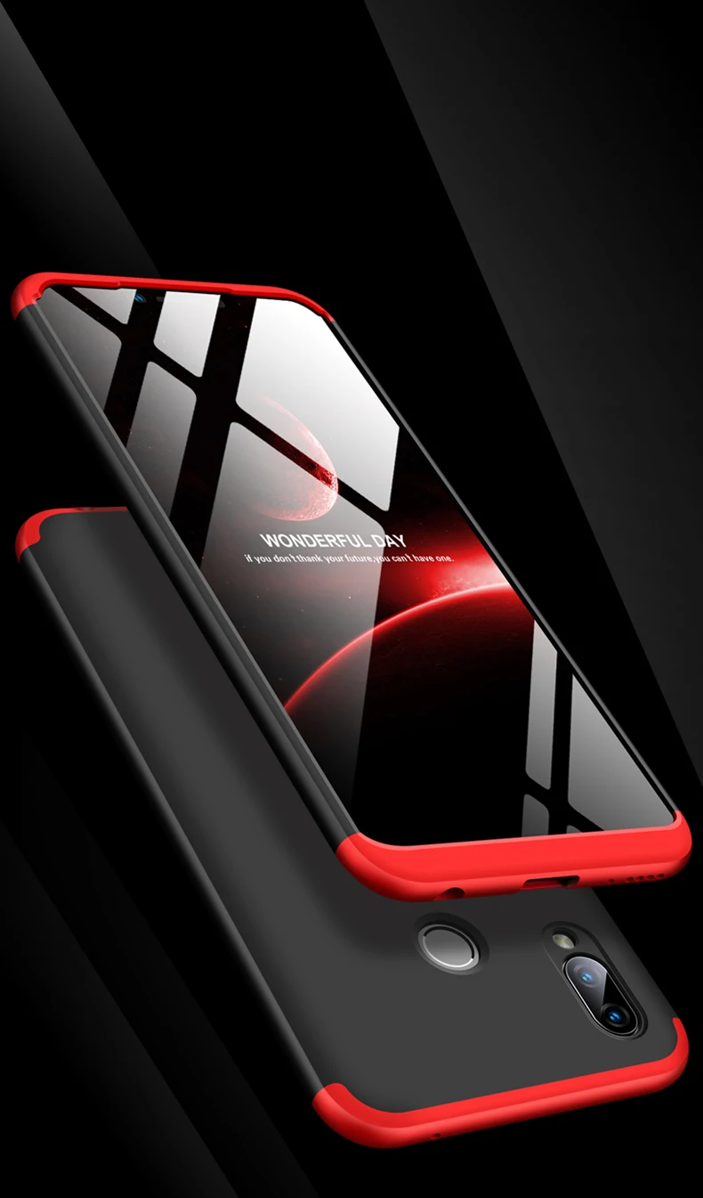 Чехол для huawei Honor Play, защита на 360 градусов, чехол для телефона, для huawei HonorPlay COR L29, противоударный чехол+ стеклянная пленка