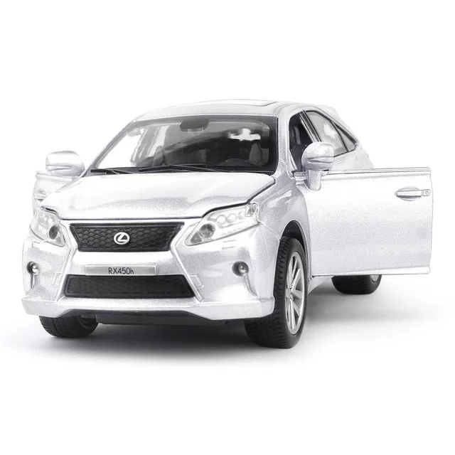 VB32293W no box Высокое моделирование 1:32 Lexus rx450 литая под давлением модель автомобиля игрушка с инерционным механизмом модель автомобиля классические детские игрушки для детей - Цвет: VB32293W no box