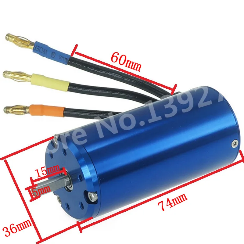 1 комплект 120A водонепроницаемый ESC SBEC бесщеточный 2 4S Lipo NiMH 3674 мотор 2600KV для