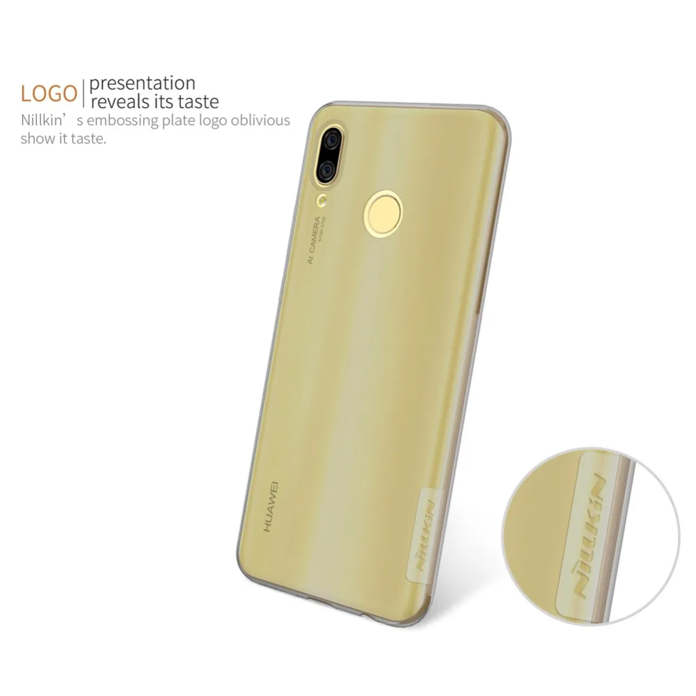 Tpu case For Huawei Nova 3 Nillkin nature Transparent Clear Soft silicon TPU Protector cover for huawei |