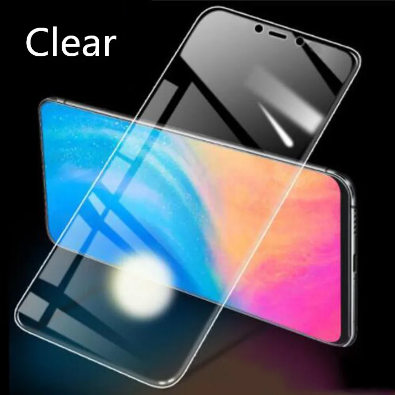 Clear Полное покрытие из закаленного стекла для Xiaomi redmi 6 redmi 6 Защита экрана для redmi 6A глобальная версия redmi 6A Защитная стеклянная пленка - Цвет: Clear
