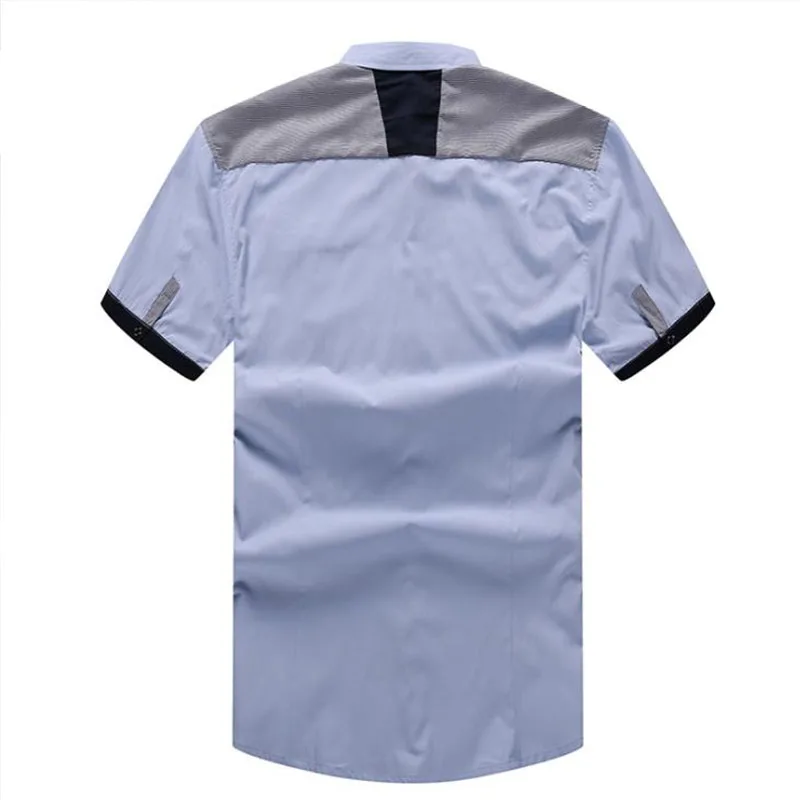 6XL 7XL 8XL большие мужские повседневные тонкие рубашки подходят Camisa Masculina с коротким