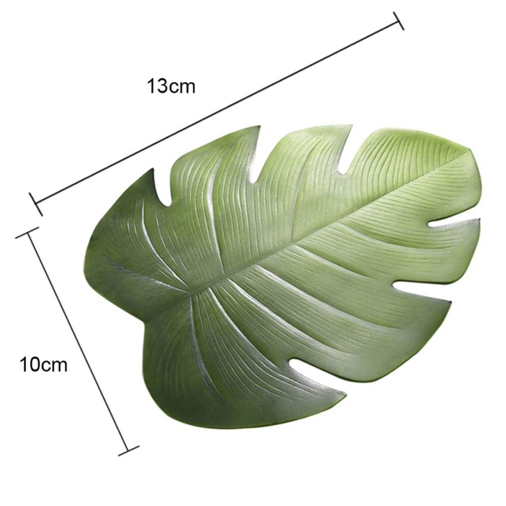 1/10 шт тропические искусственные пальмовые подстаканники подстаканник коврик