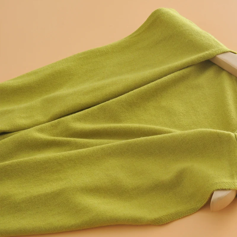 Женский длинный шерстяной жилет вязаный кардиган без рукавов с v образным