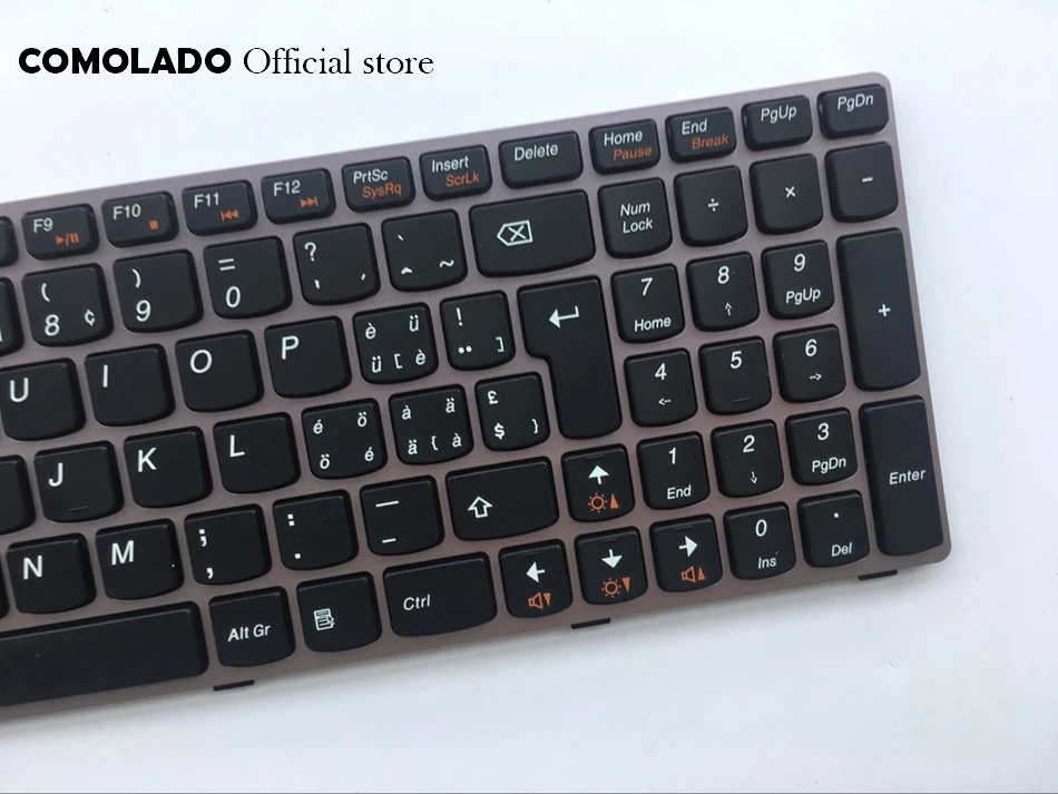 SW швейцарская клавиатура для IBM Lenovo Ideapad Y570 Y570N Y570NT Y570P Y570I Клавиатура ноутбука