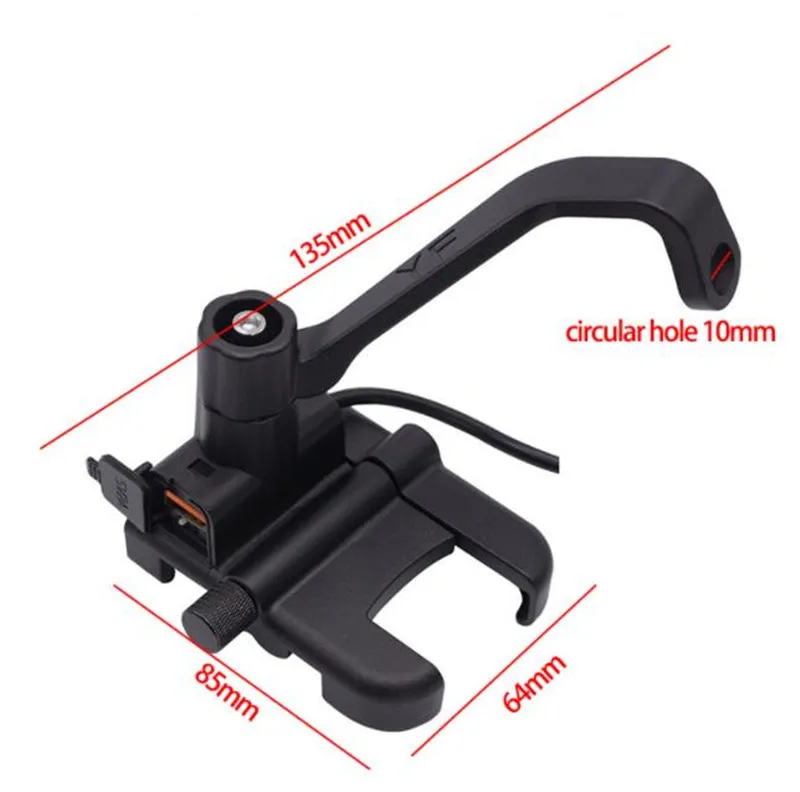 Держатель для телефона мотоциклетный с зарядным устройством USB QC3.0 | Автомобили и