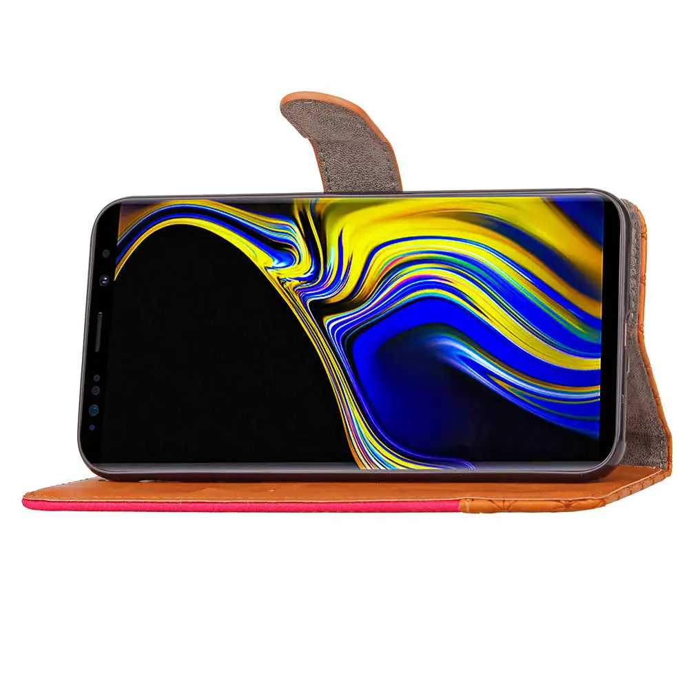 Ковбой флип-чехол для телефона для Samsung Galaxy S8 S9 плюс S7 S6 край J5 J7 J3 J4 J6 Pro A3 A5 A7 Note 8 9 карт чехол-книжка на застежке чехол-Кобура