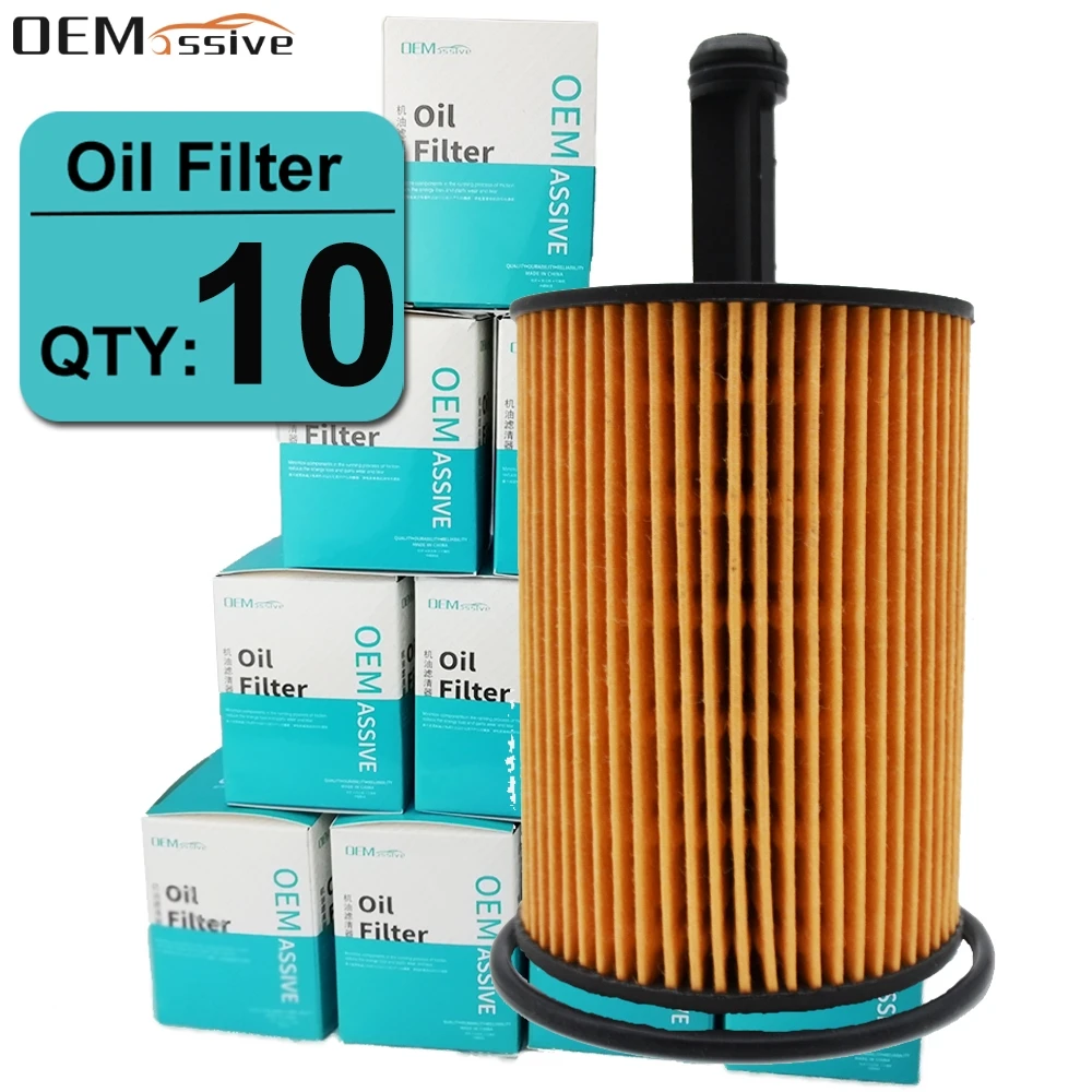 Set Of 10 071115562C Oil Filters For Audi A2 Mitsubishi Grandis Seat Leon VW Golf Polo Touran Multivan Skoda Praktik Jeep | Автомобили и