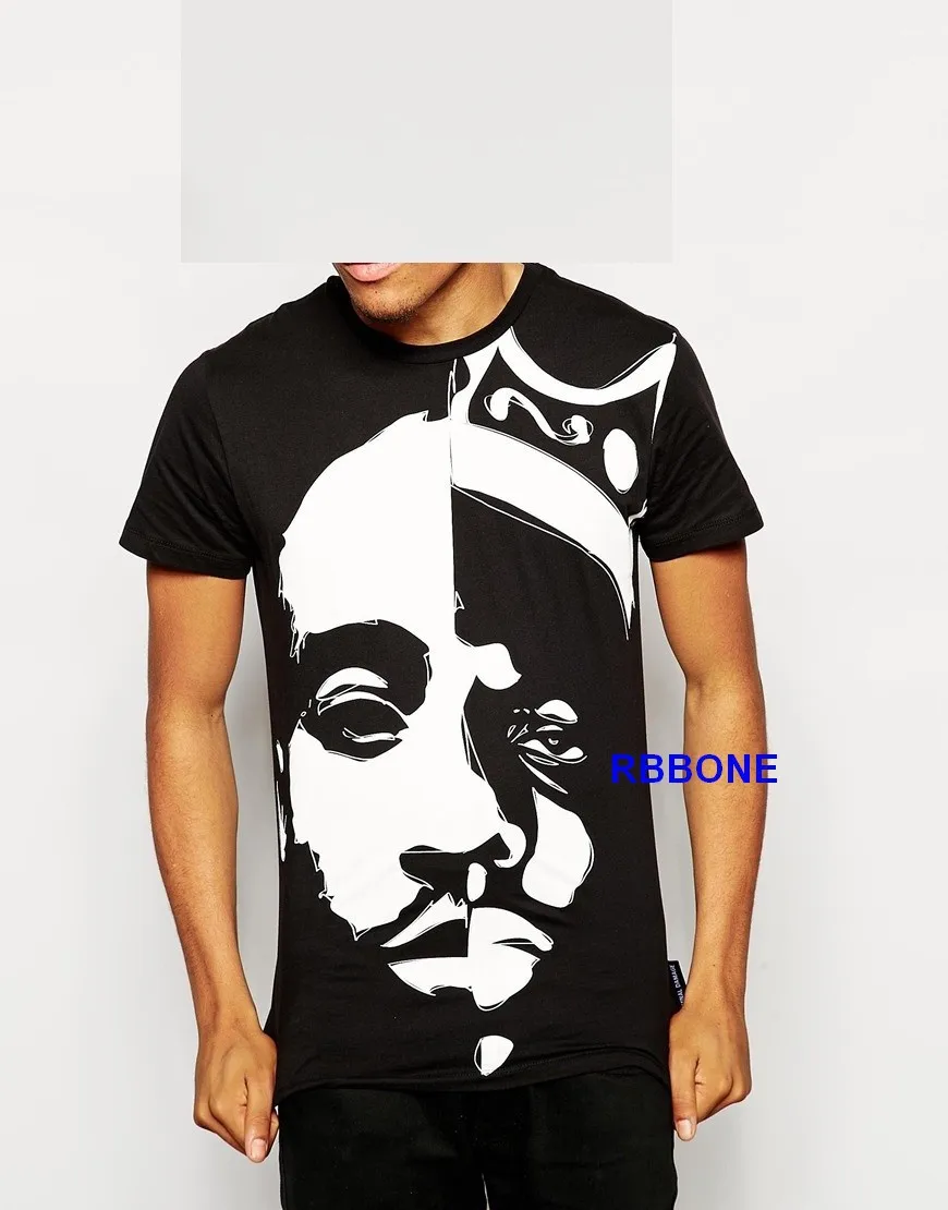 biggie smalls and tupac t shirt