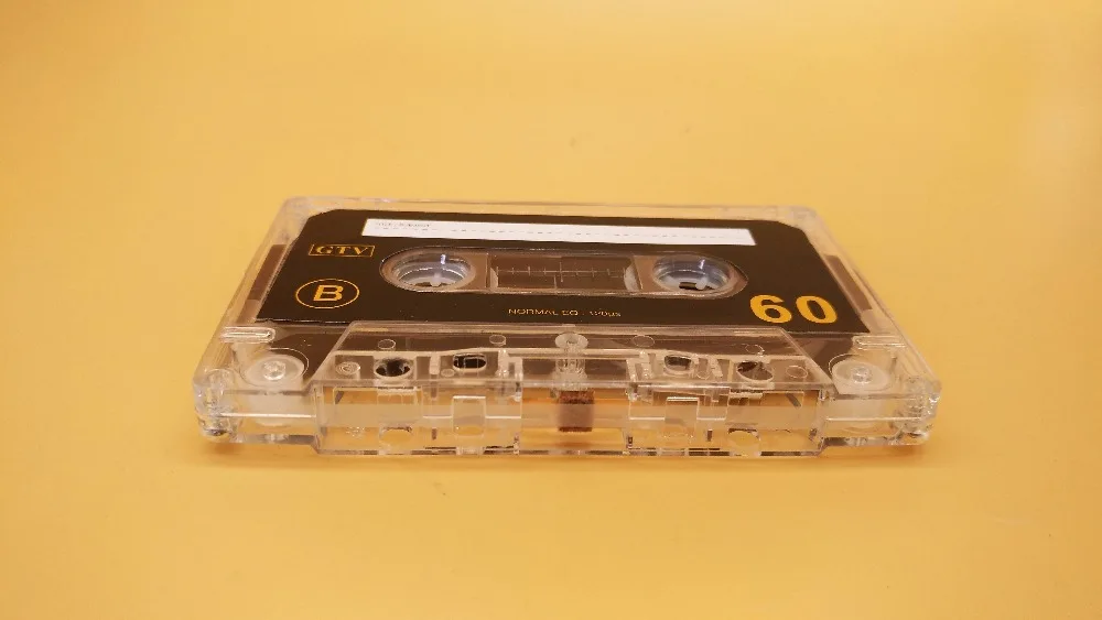 Абсолютно новый пустой аудио CassetteTape пустые записи магнитофон кассетный плеер