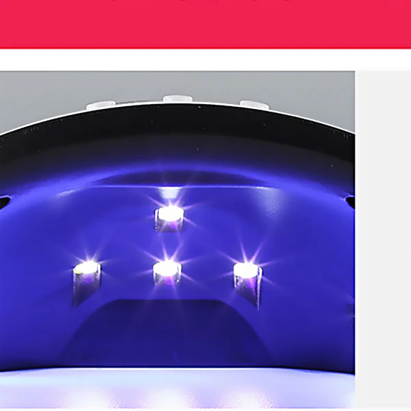 Без дисплея лака для ногтей фототерапия машина 36 Вт умная Индукционная