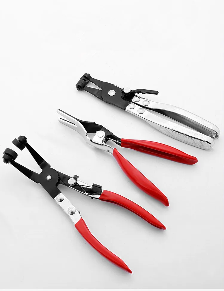 

Auto Vehicle Tools 45 Degree Angle /Line type/Straight handle Bent Nose Hose Clamp Hose Clip Gas Pipe Pliers For Auto Car Repai