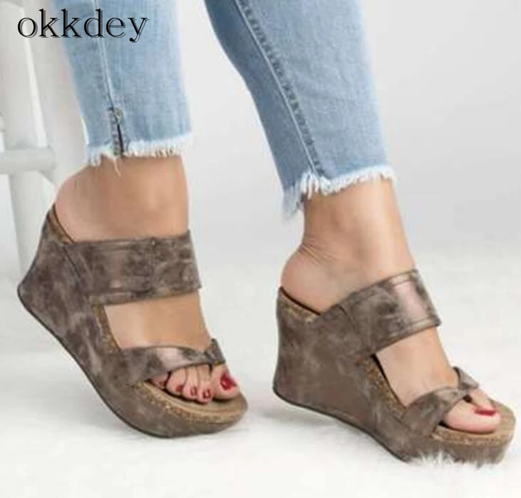 Женская обувь 2019 г. модные летние новые пикантные женские босоножки на толстой