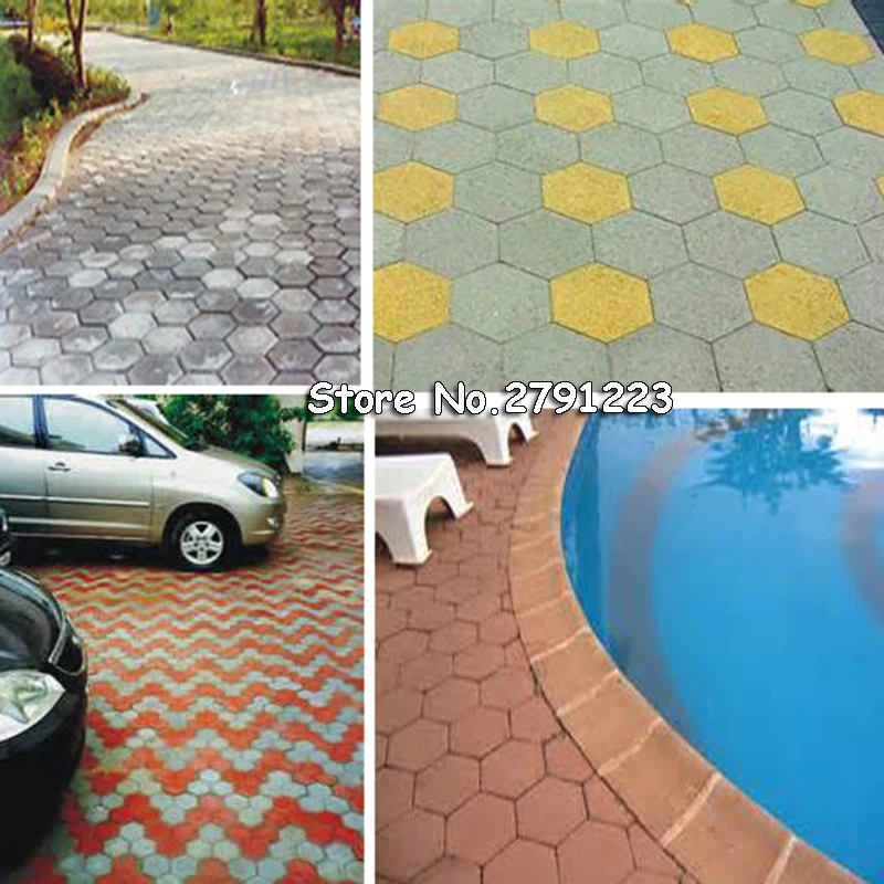 Садовая Каменная форма для создания дорожек бетонная самостоятельного